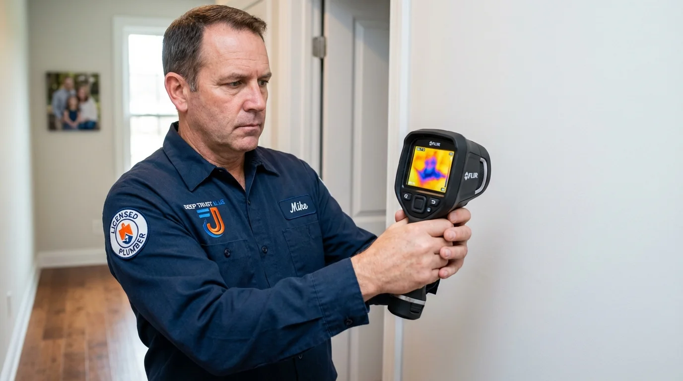Thermal imaging leak detection by Johns Plumbing LLC in Seminole